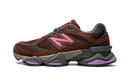 New Balance 9060 Burdeos y rosa
