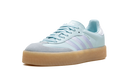 Adidas Sambae Azul claro, plateado metalizado y goma