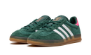 Adidas Gazelle Indoor Verde universitario Rosa brillante